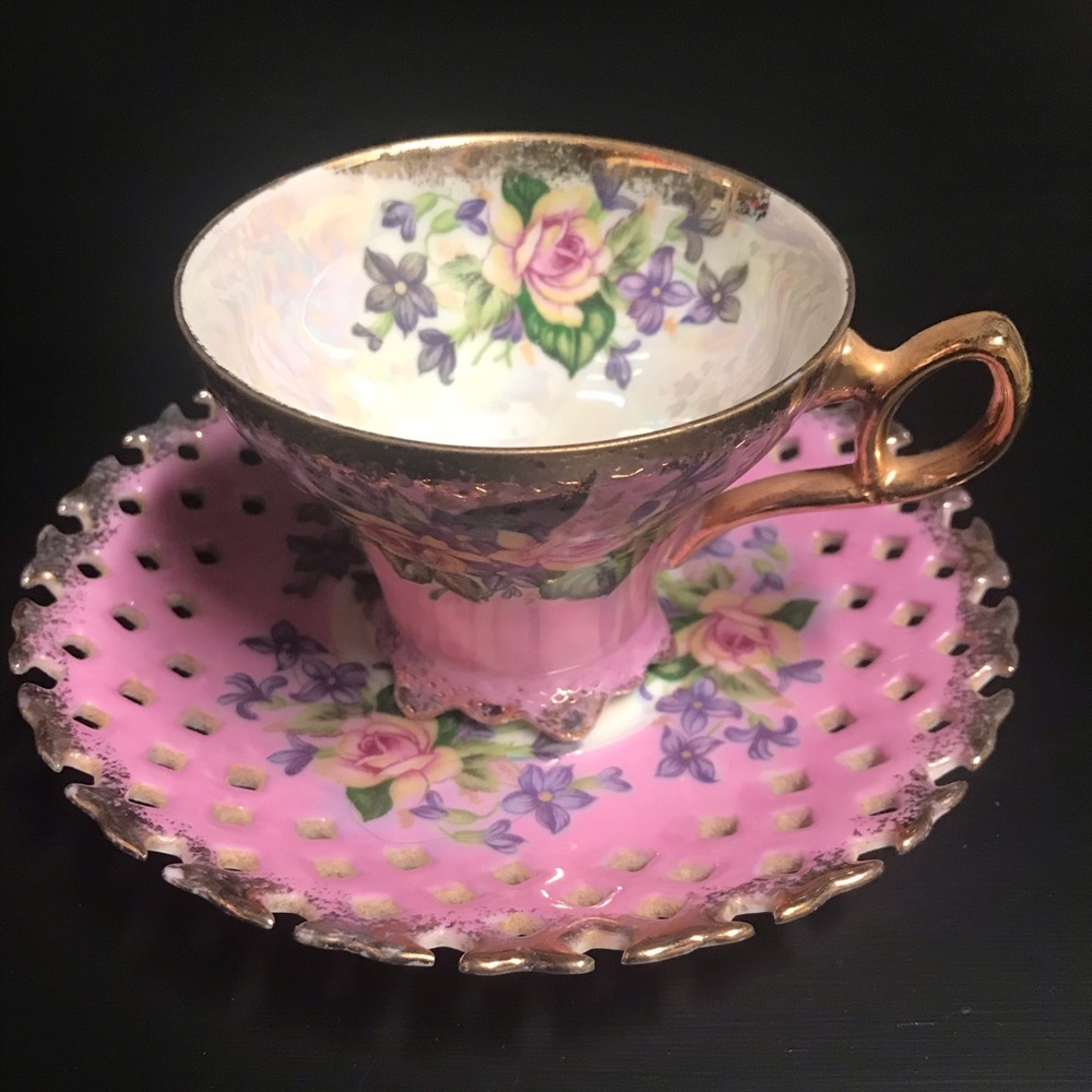 Royal Halsey/L&M Japan Teacup & Saucer